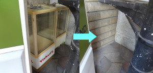 岡山市で業務用冷蔵庫回収の写真