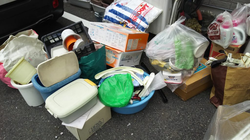 岡山市北区にて不用品回収とハウスクリーニングのご依頼　お客様の声