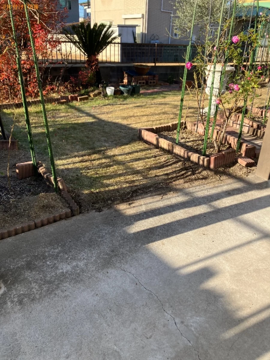 【岡山市北区】石、ブロック、根っこ等の回収・処分ご依頼
