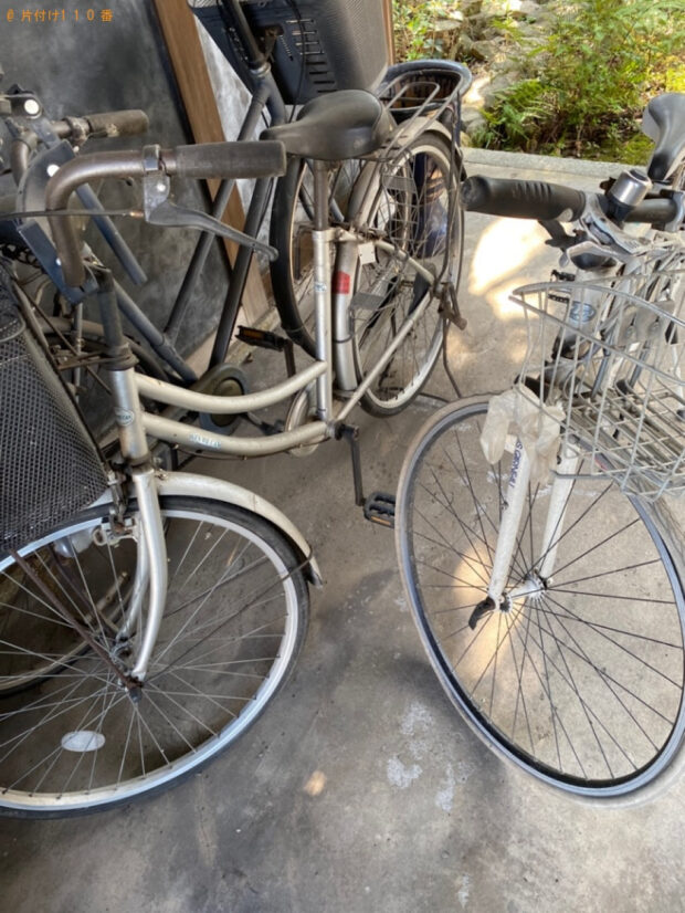 【倉敷市】自転車の回収・処分ご依頼　お客様の声