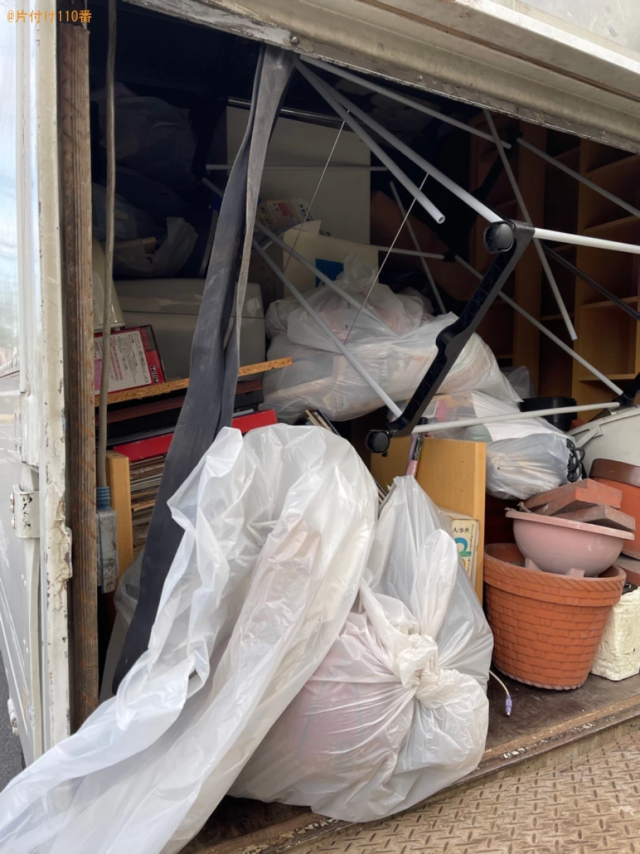 【倉敷市】冷蔵庫、洗濯機、こたつ、電子レンジ、植木鉢等の回収