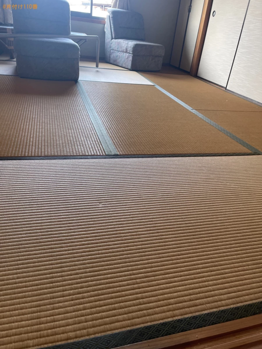 【倉敷市】電子レンジ、収納ケース、かご、ダンボール等の回収・処分