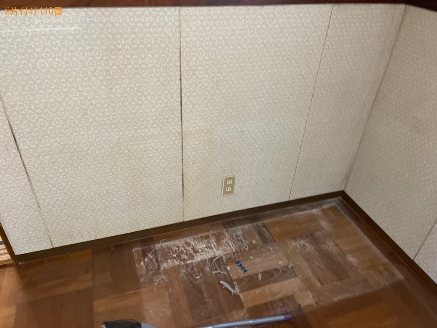 【岡山市北区】タンス、本棚、カーペット、カラーボックス等の回収
