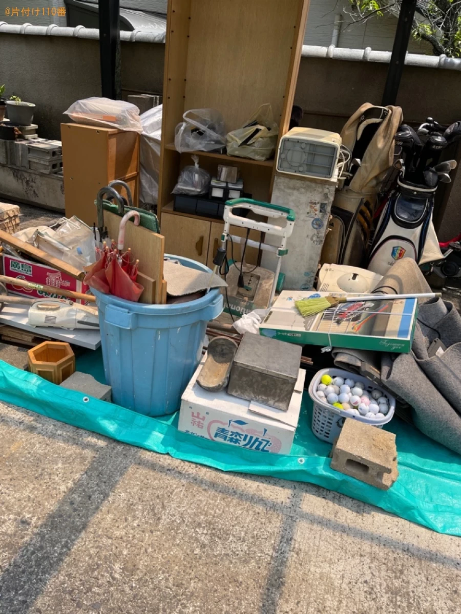 【岡山市北区】タンス、本棚、カーペット、カラーボックス等の回収