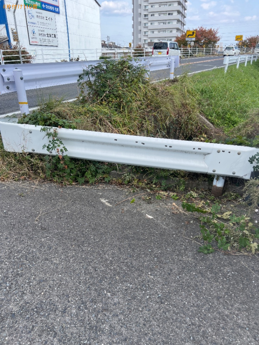 【岡山市北区】プランター、鉢植え等の回収・処分と側溝の掃除ご依頼