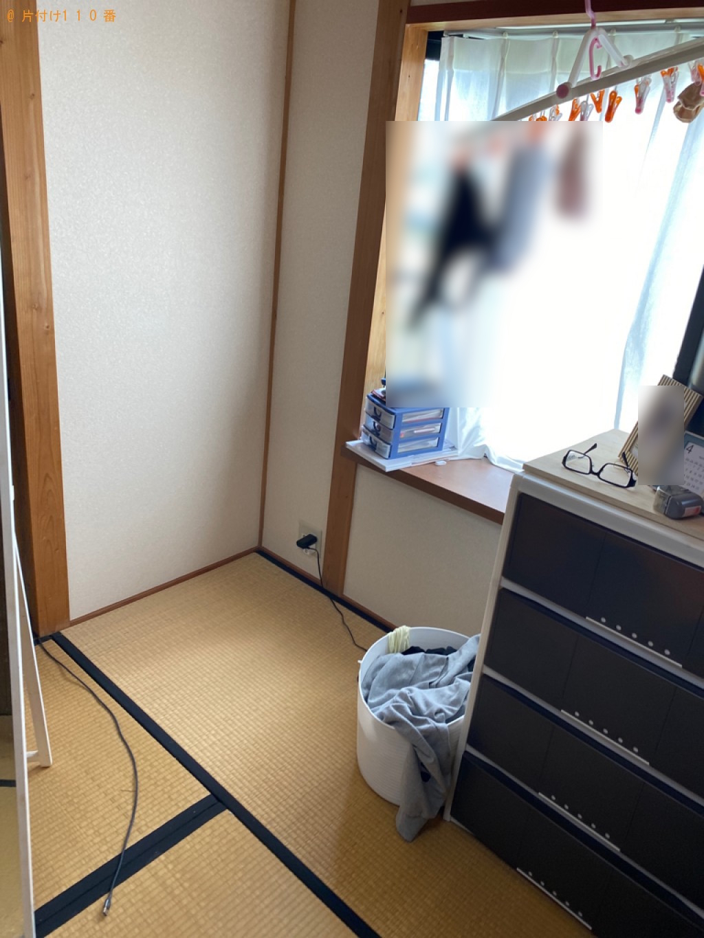 PCデスク、椅子、チャイルドシート、扇風機、風呂の蓋等の回収