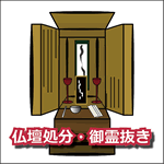 仏壇処分・御霊抜き